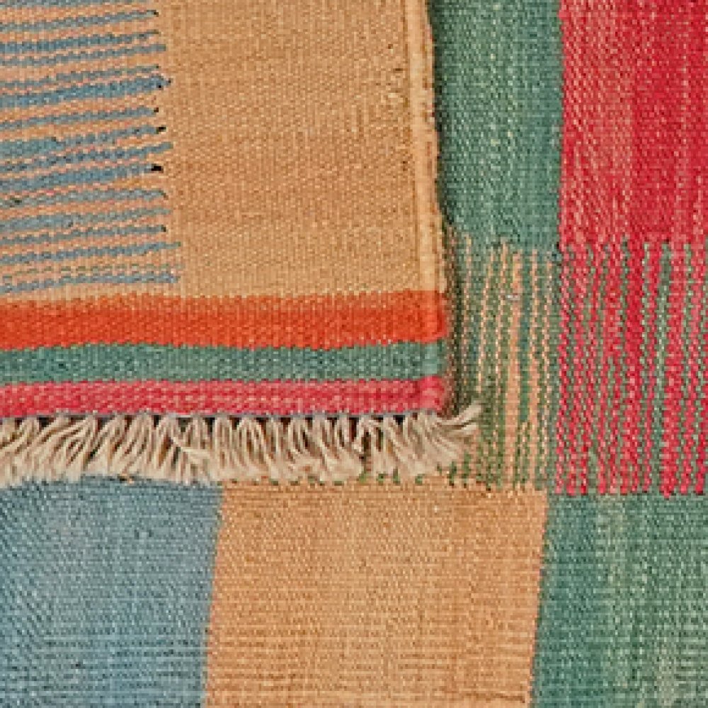 Kelim Gashgai — Handmade, 62x201 cm, Multicolor, 100% Virgin Wool | View 6