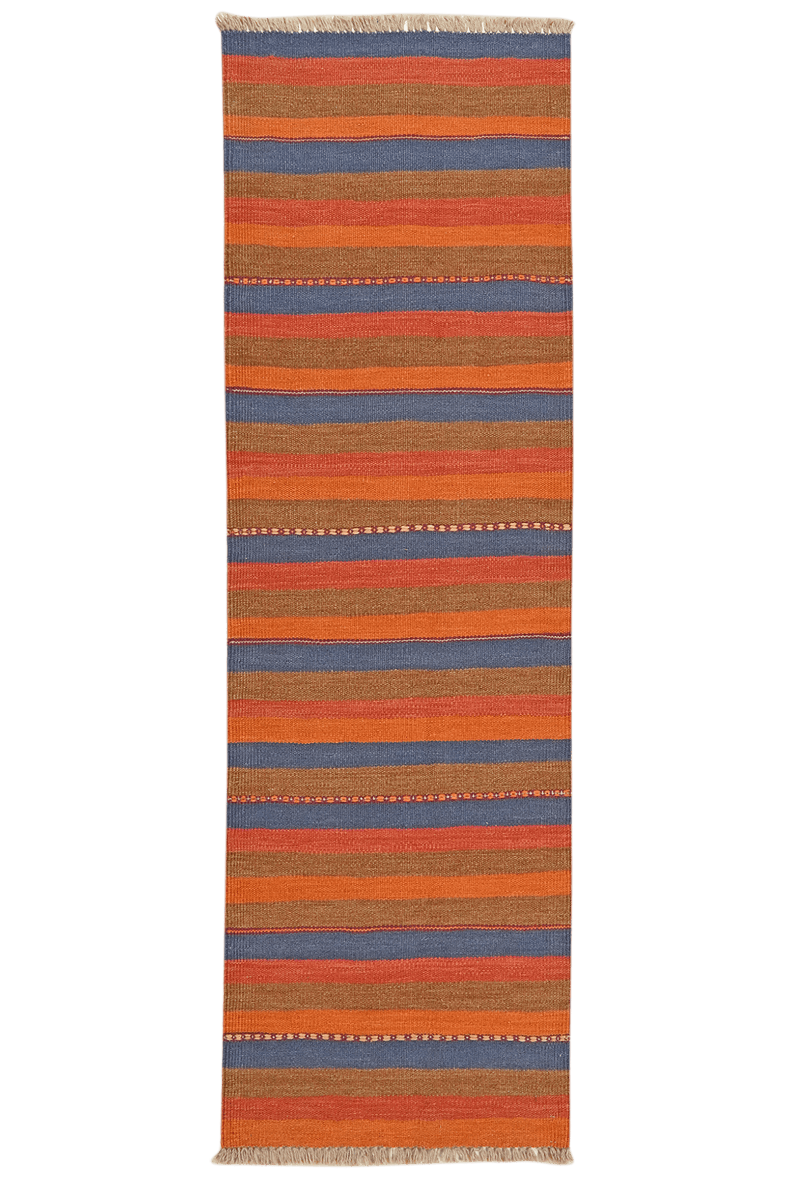 Kelim Gashgai — Handmade, 60x192 cm, Multicolor, 100% Virgin Wool | Main view