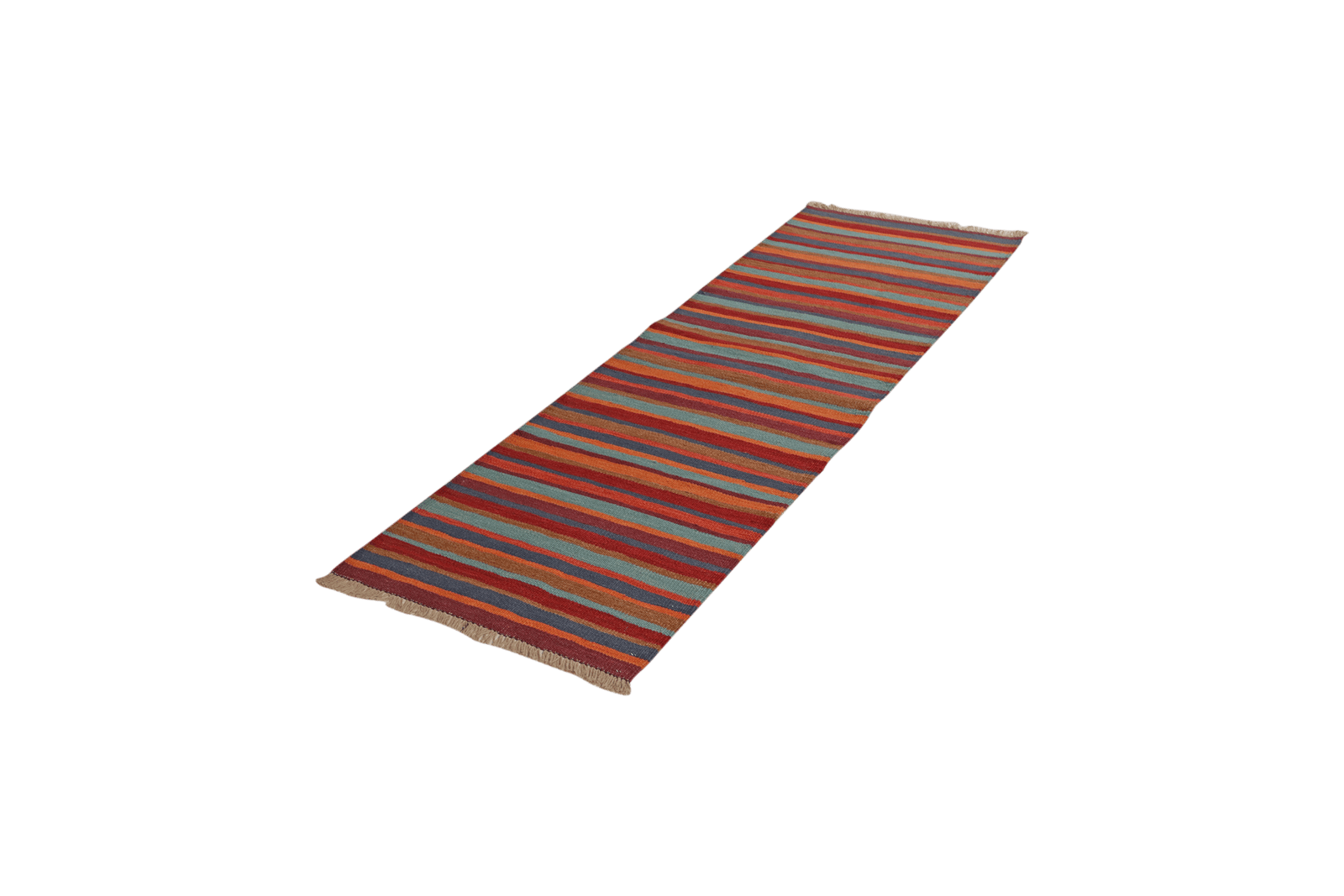 Kelim Gashgai — Handmade, 61x190 cm, Multicolor, 100% Virgin Wool | View 5