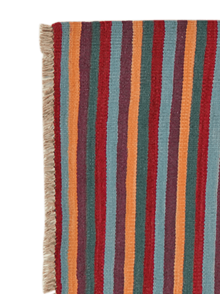 Kelim Gashgai — Handmade, 72x208 cm, Multicolor, 100% Virgin Wool | View 3