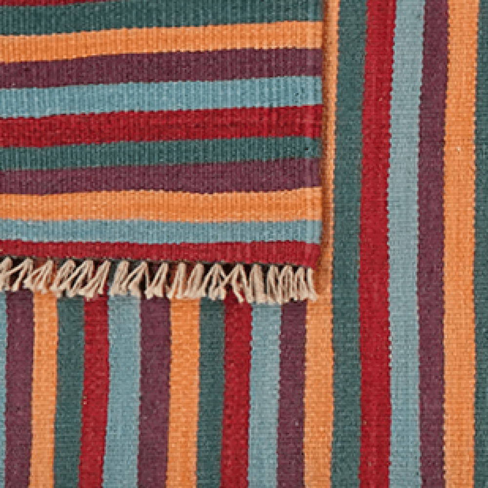 Kelim Gashgai — Handmade, 72x208 cm, Multicolor, 100% Virgin Wool | View 6