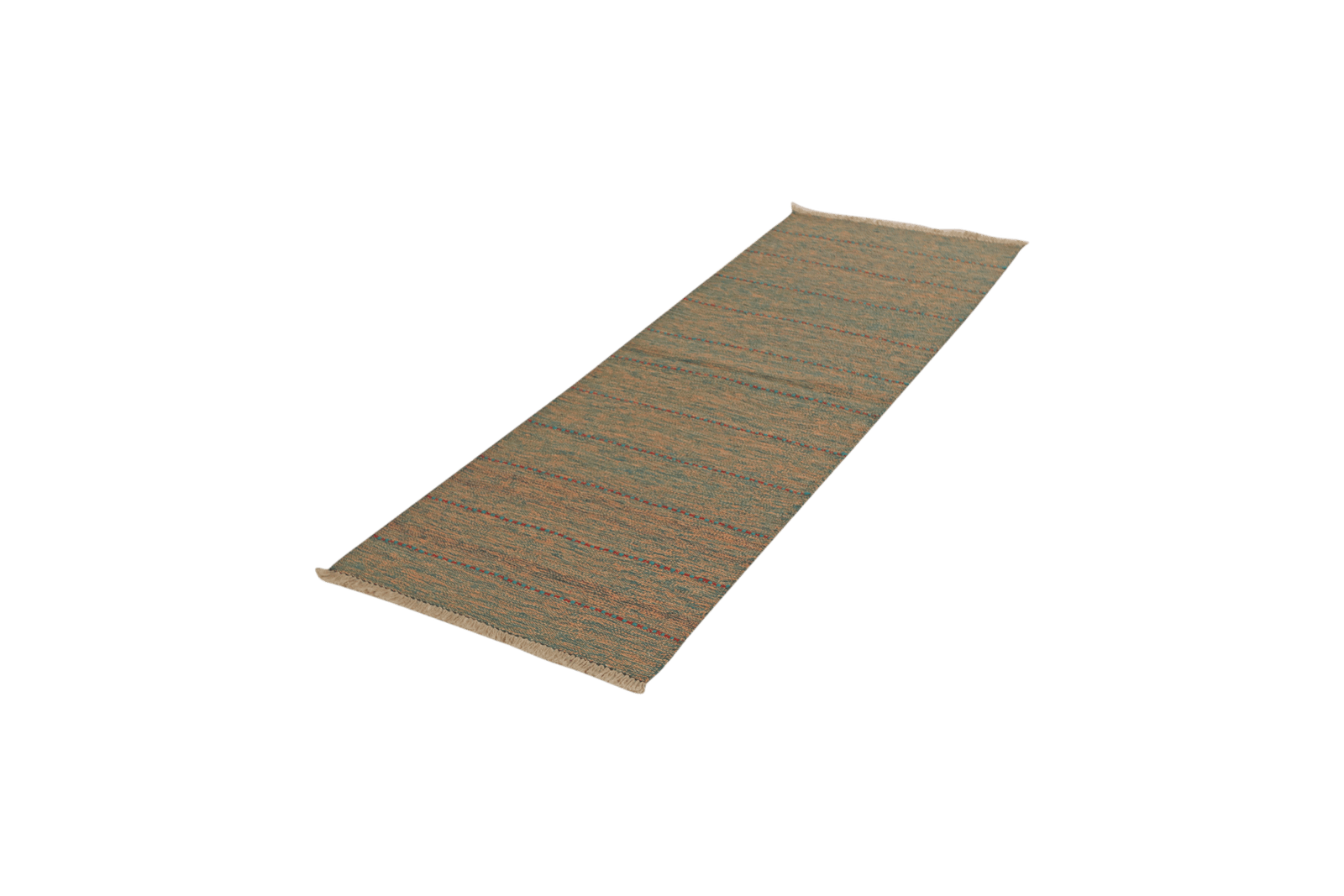 Kelim Gashgai — Handmade, 65x187 cm, Brown, 100% Virgin Wool | View 5