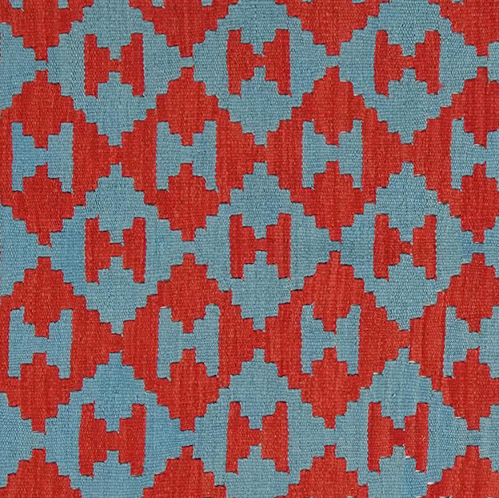 Kelim Gashgai — Handmade, 117x178 cm, Blue, 100% Virgin Wool | View 4