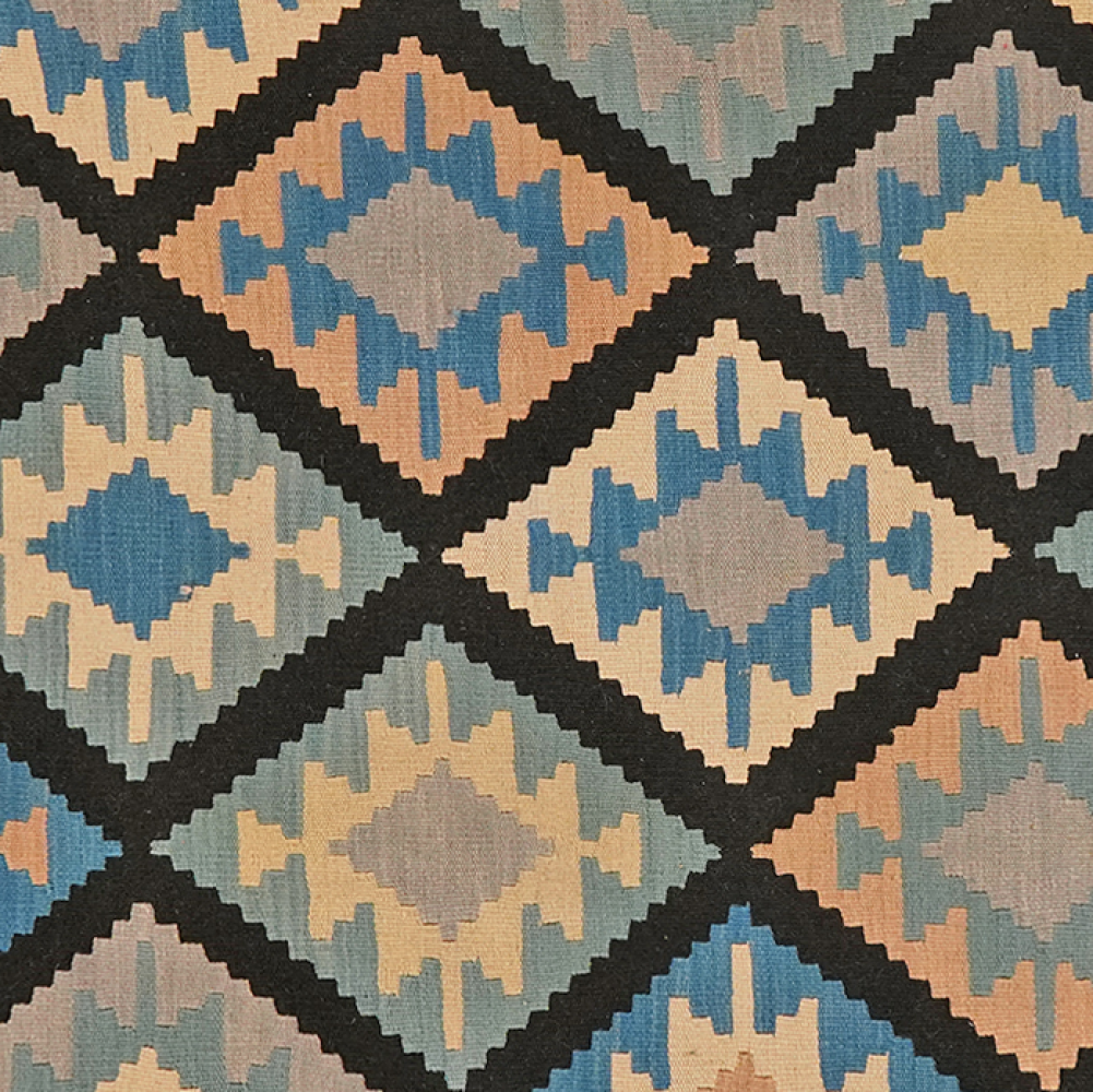 Kelim Gashgai — Handgefertigt, 243x179 cm, Bunt, 100% Virgin Wool | View 5