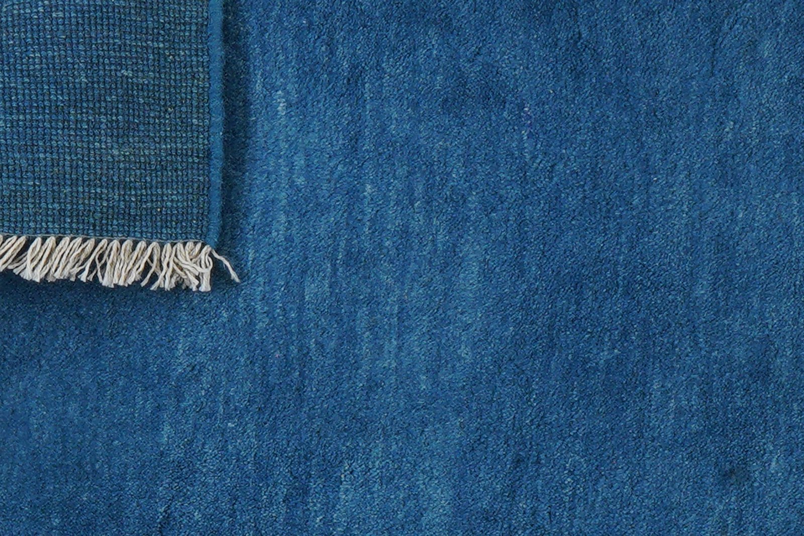 Gabbeh — Hand-knotted, 65x87 cm, Blue, 100% Virgin Wool | View 7