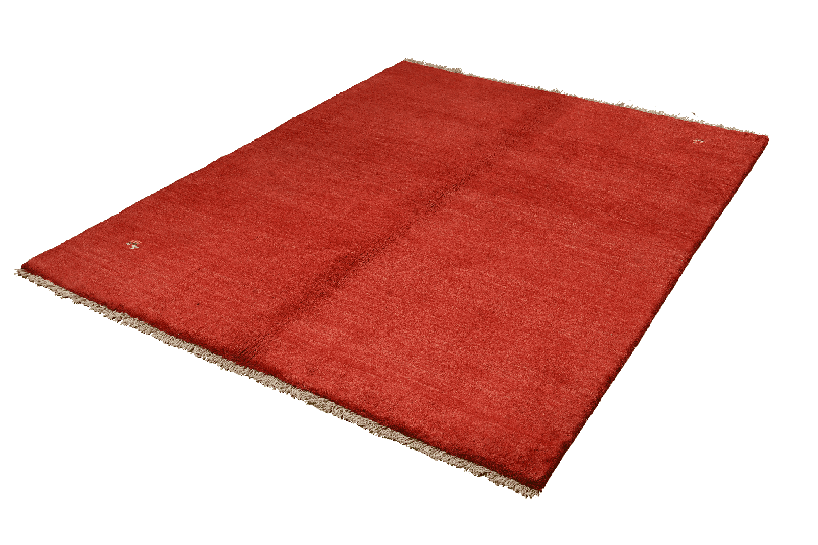 Gabbeh — Hand-knotted, 153x198 cm, Red, 100% Virgin Wool | View 5