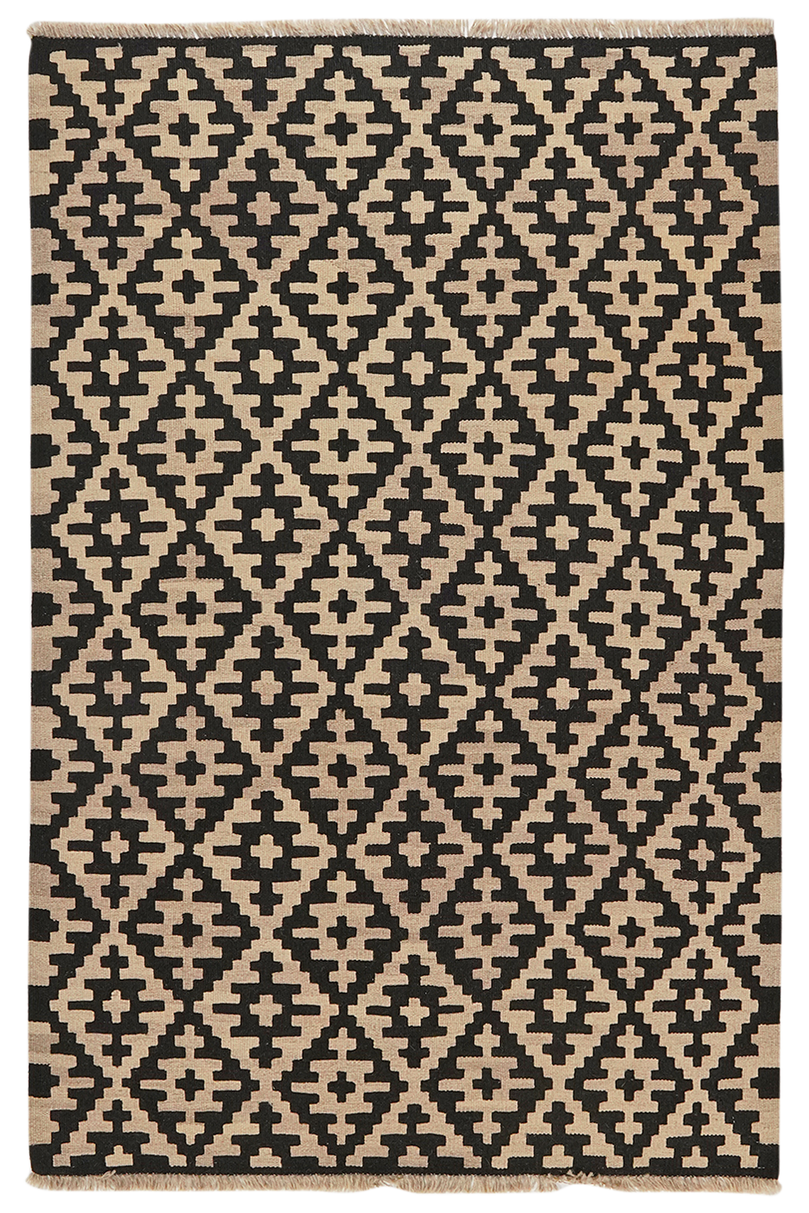 Kelim Gashgai — Handgefertigt, 184x121 cm, Durchgemustert, 100% Virgin Wool | Main view