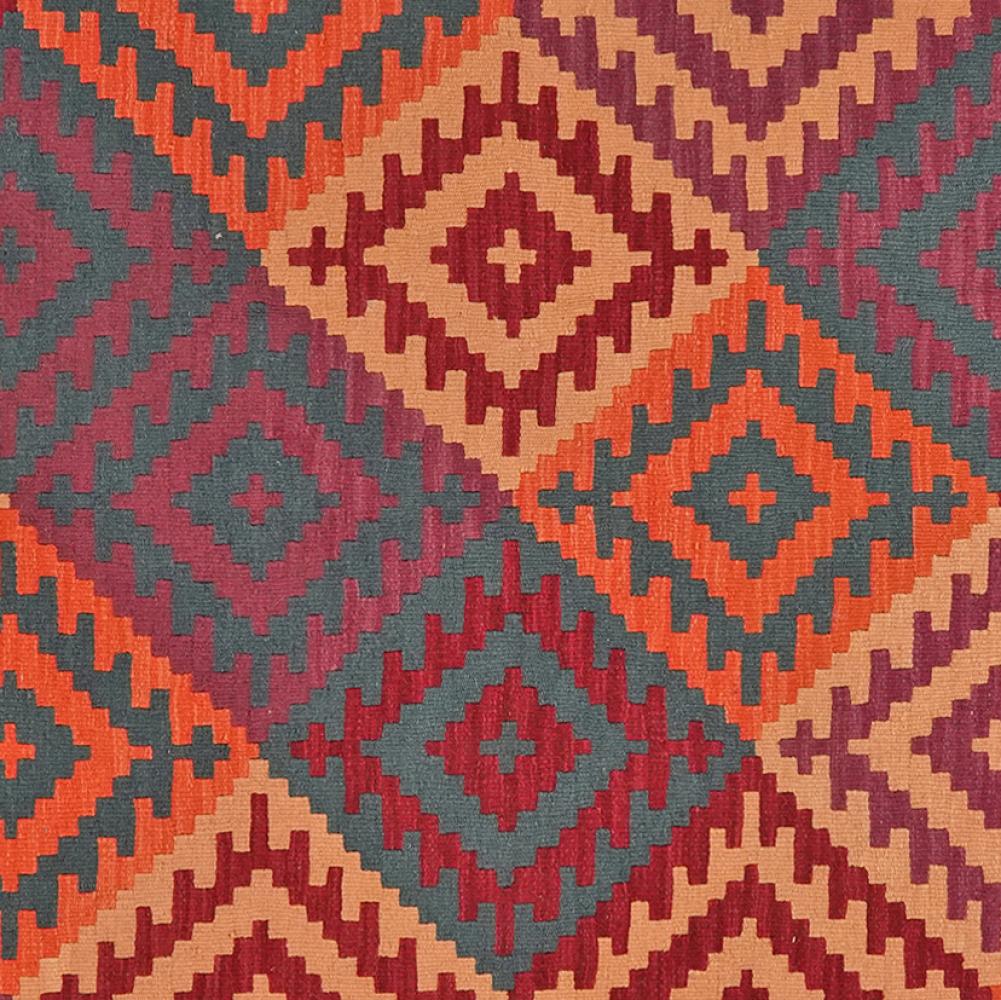 Kelim Gashgai — Handmade, 152x197 cm, Multicolor, 100% Virgin Wool | View 4