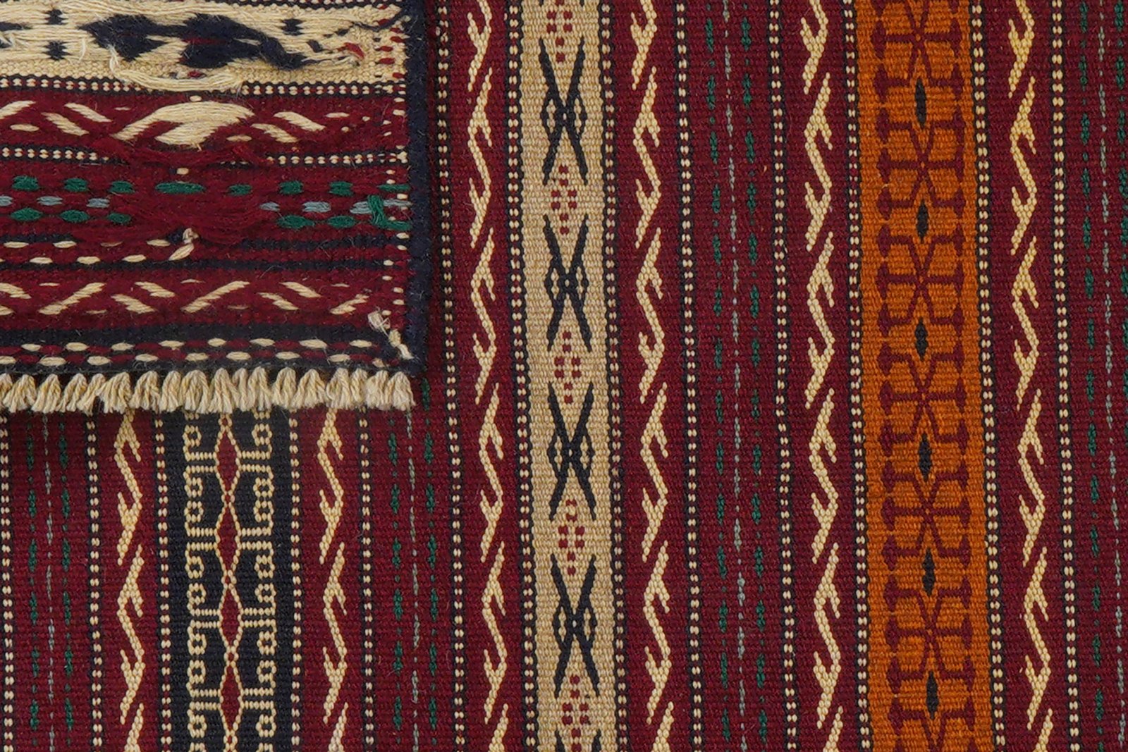 Kelim Kordi — Handmade, 103x149 cm, Multicolor, 100% Virgin Wool | View 7