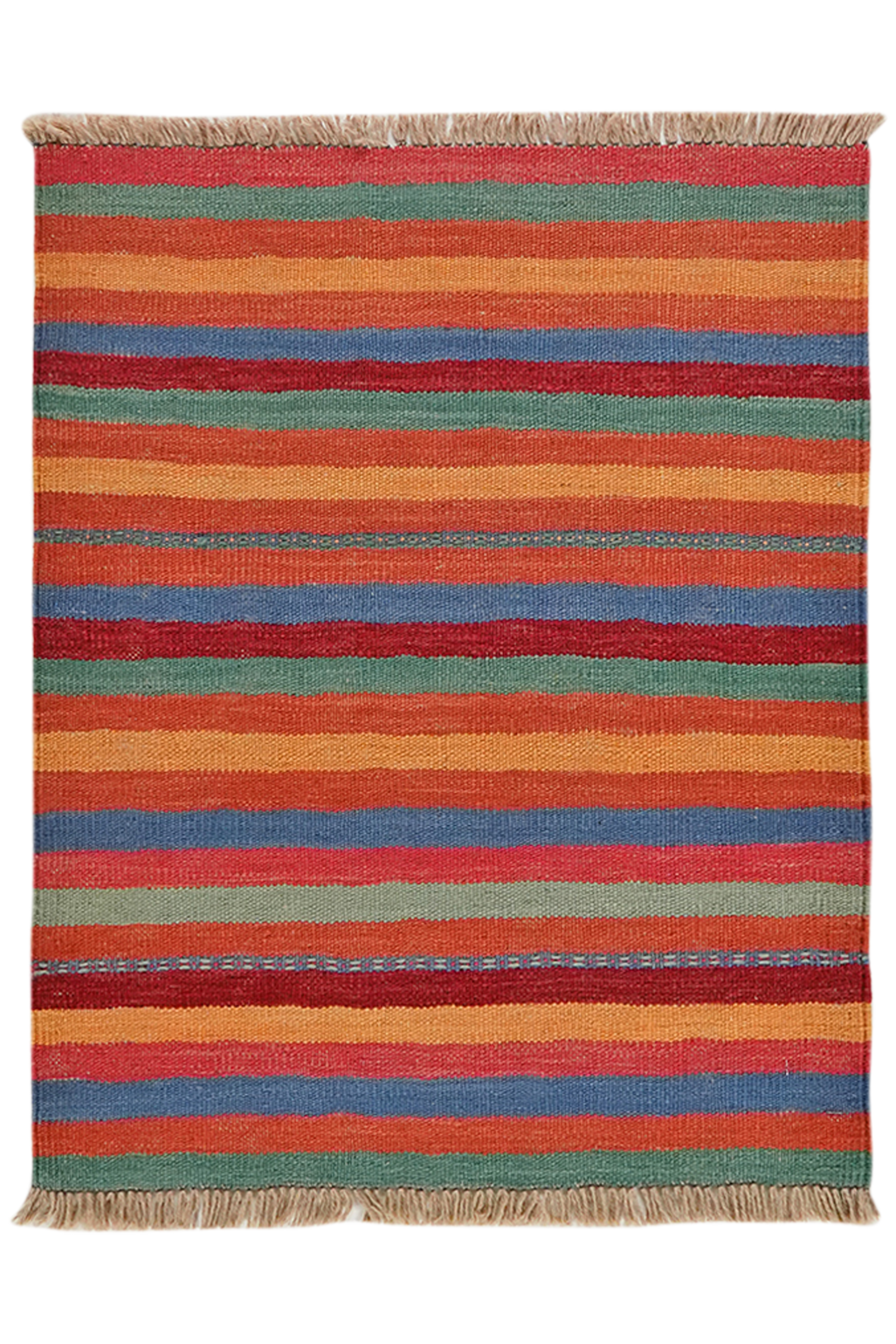 Kelim Gashgai — Handgefertigt, 83x66 cm, Durchgemustert, 100% Virgin Wool | Main view