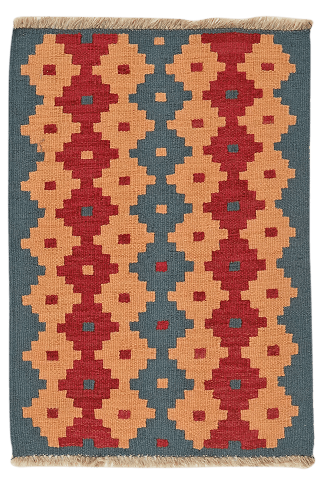 Kelim Gashgai — Handmade, 61x86 cm, Multicolor, 100% Virgin Wool | Main view
