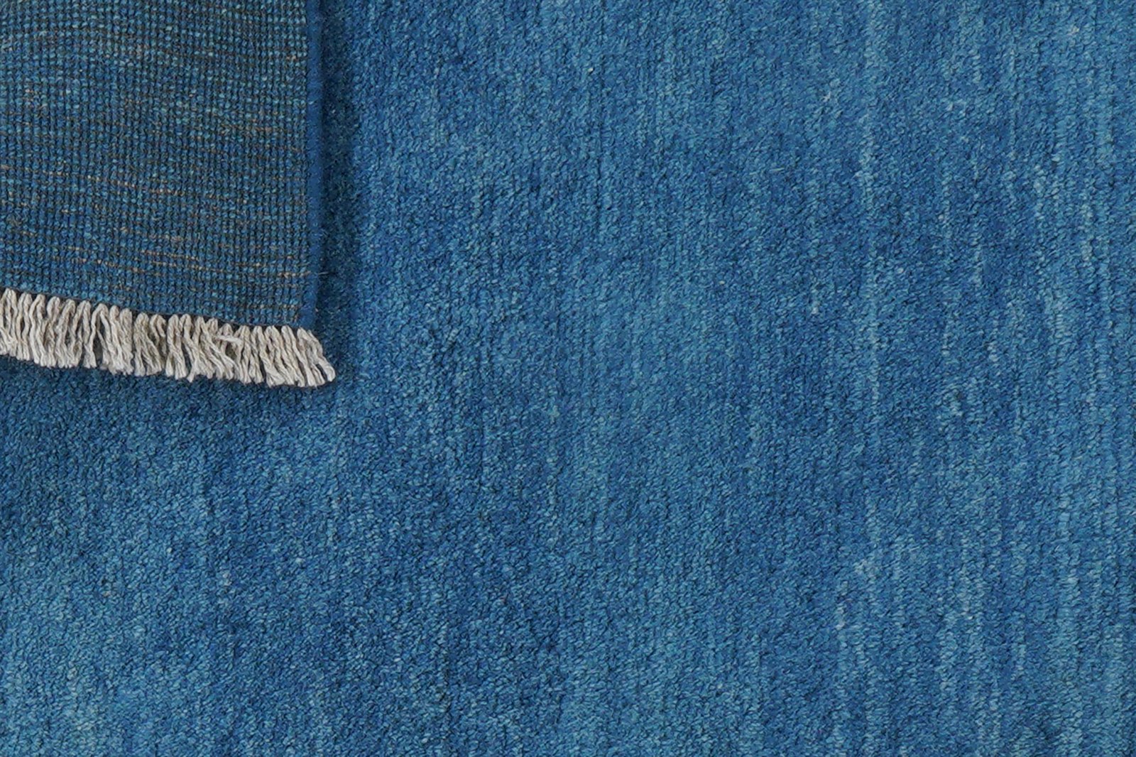 Gabbeh — Hand-knotted, 75x87 cm, Blue, 100% Virgin Wool | View 7