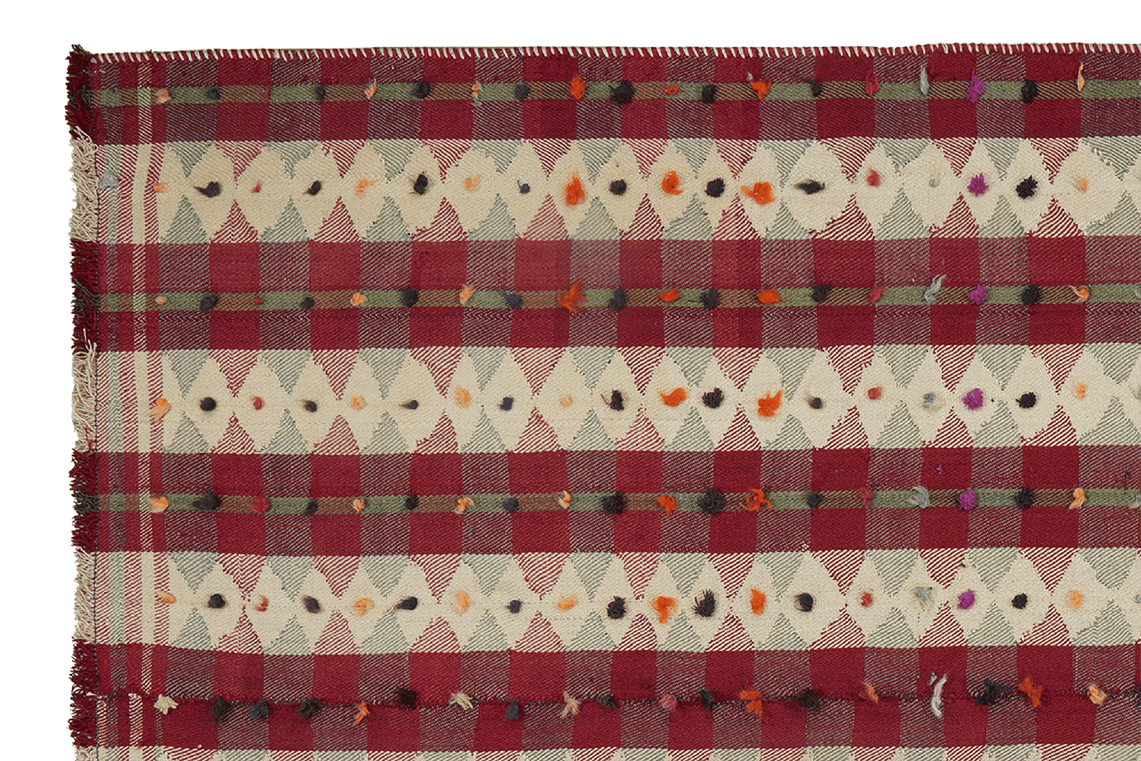 Kelim — Handmade, 144x223 cm, Multicolor, 100% Virgin Wool | View 3