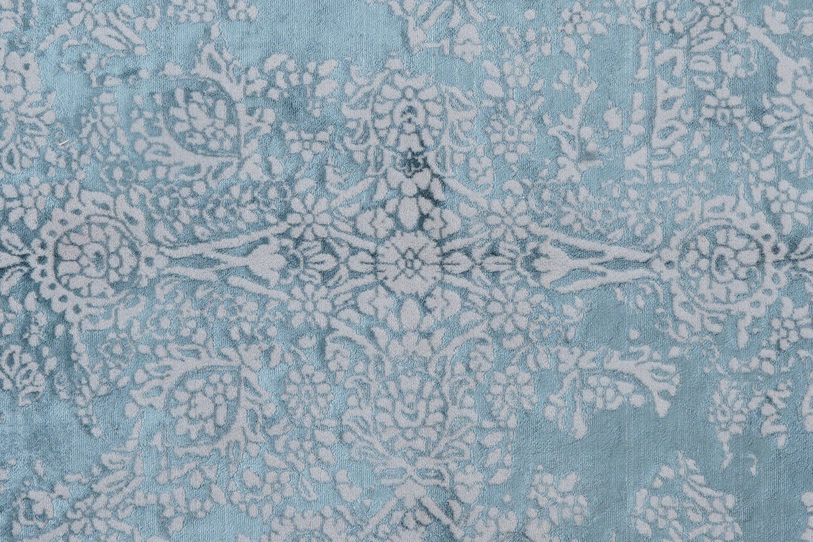Paradayda — Hand-knotted, 237x300 cm, Blue, 80% Viskose, 20% Baumwolle | View 7