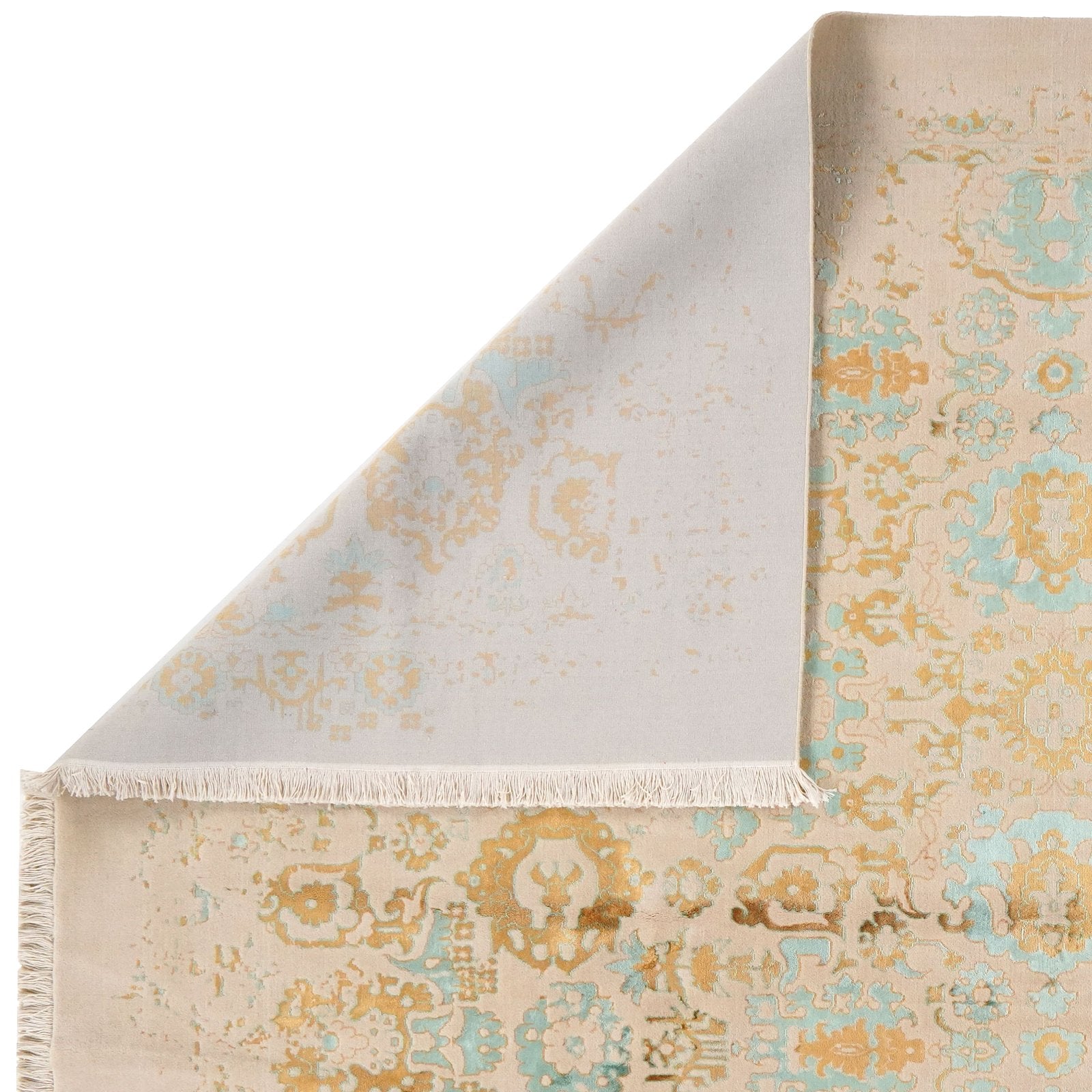 Paradayda — Hand-knotted, 174x239 cm, Beige, 60% Viskose, 40% Baumwolle | View 5