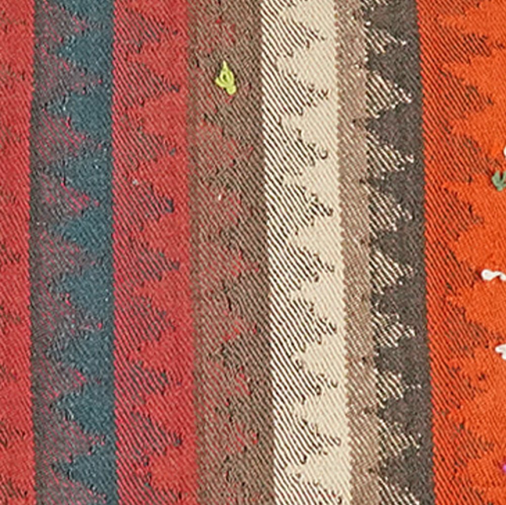 Kelim Kissen — Handmade, 65x65 cm, Multicolor, 100% Virgin Wool | View 4