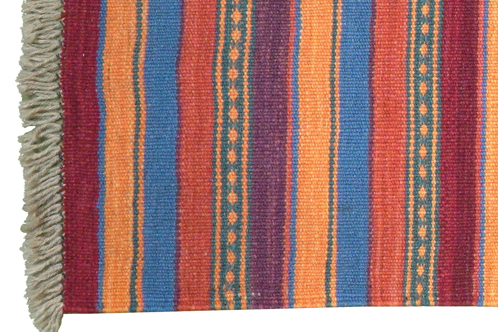 Kelim Gashgai — Handmade, 60x198 cm, Multicolor, 100% Virgin Wool | View 3