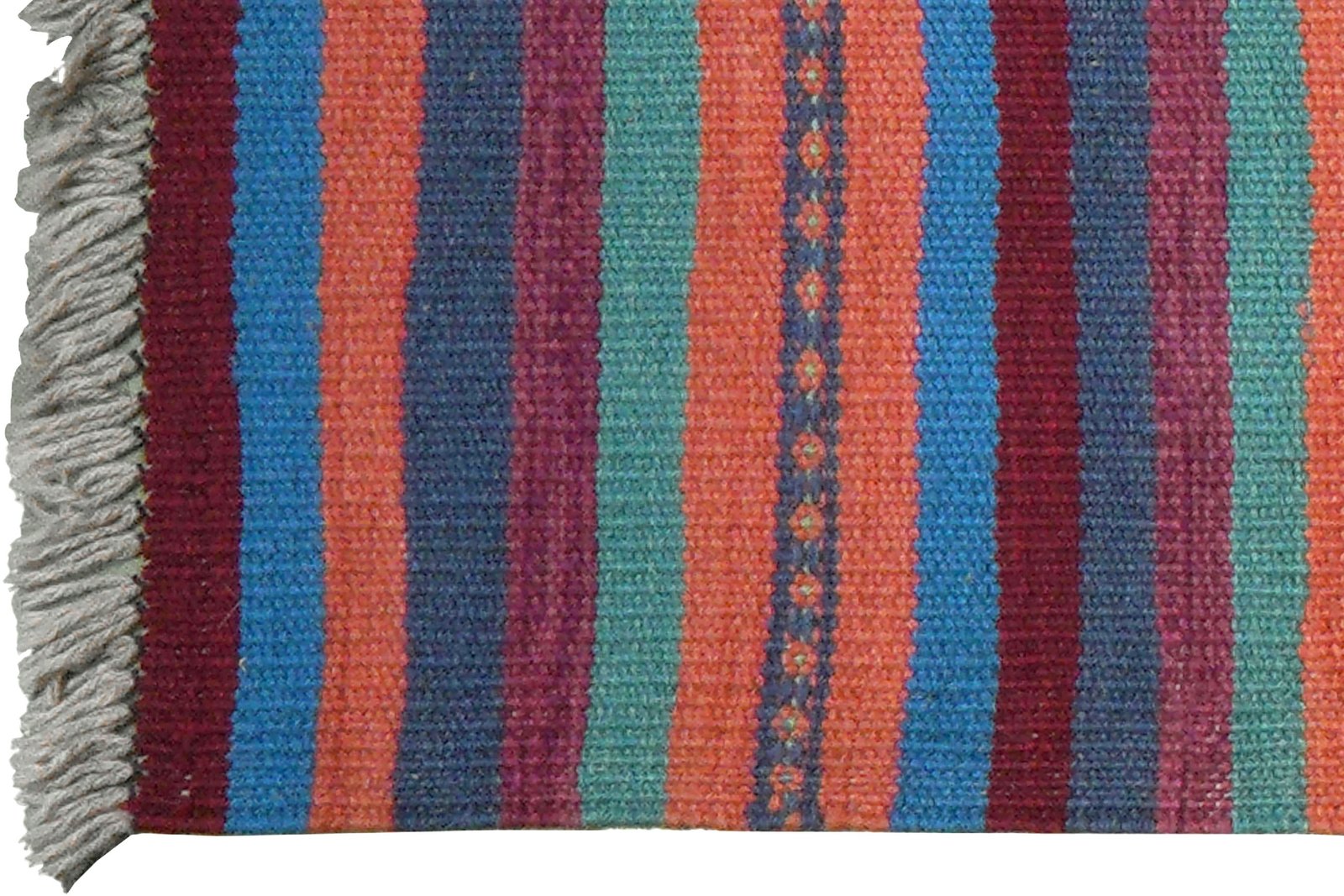 Kelim Gashgai — Handmade, 62x191 cm, Multicolor, 100% Virgin Wool | View 3