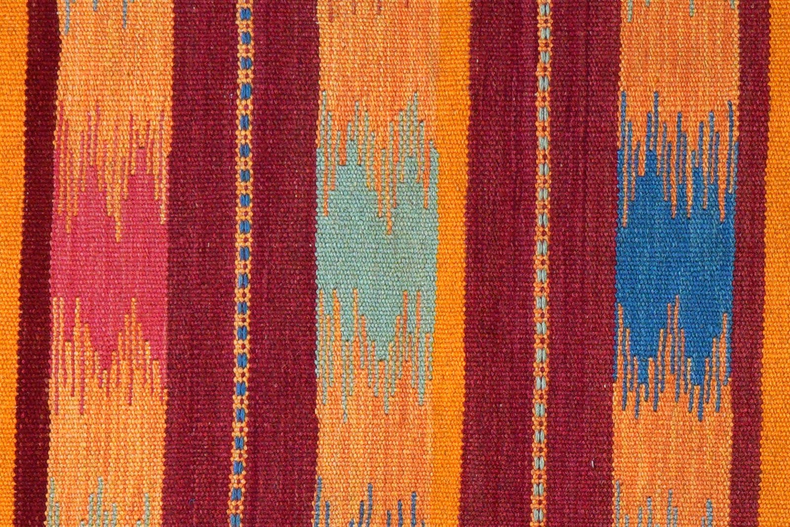 Kelim Gashgai — Handmade, 66x212 cm, Multicolor, 100% Virgin Wool | View 5