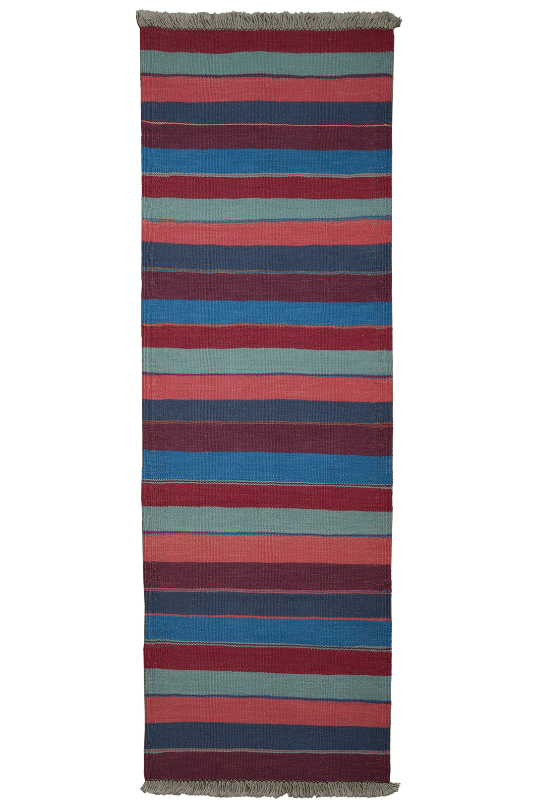 Kelim Gashgai — Handmade, 62x187 cm, Multicolor, 100% Virgin Wool | Main view