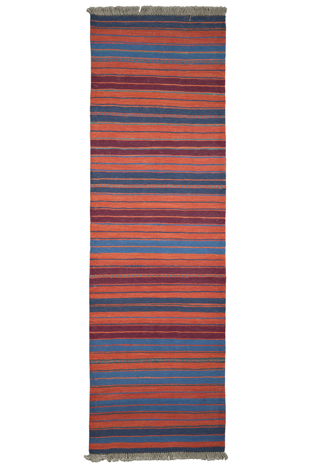 Kelim Gashgai — Handmade, 60x196 cm, Multicolor, 100% Virgin Wool | Main view