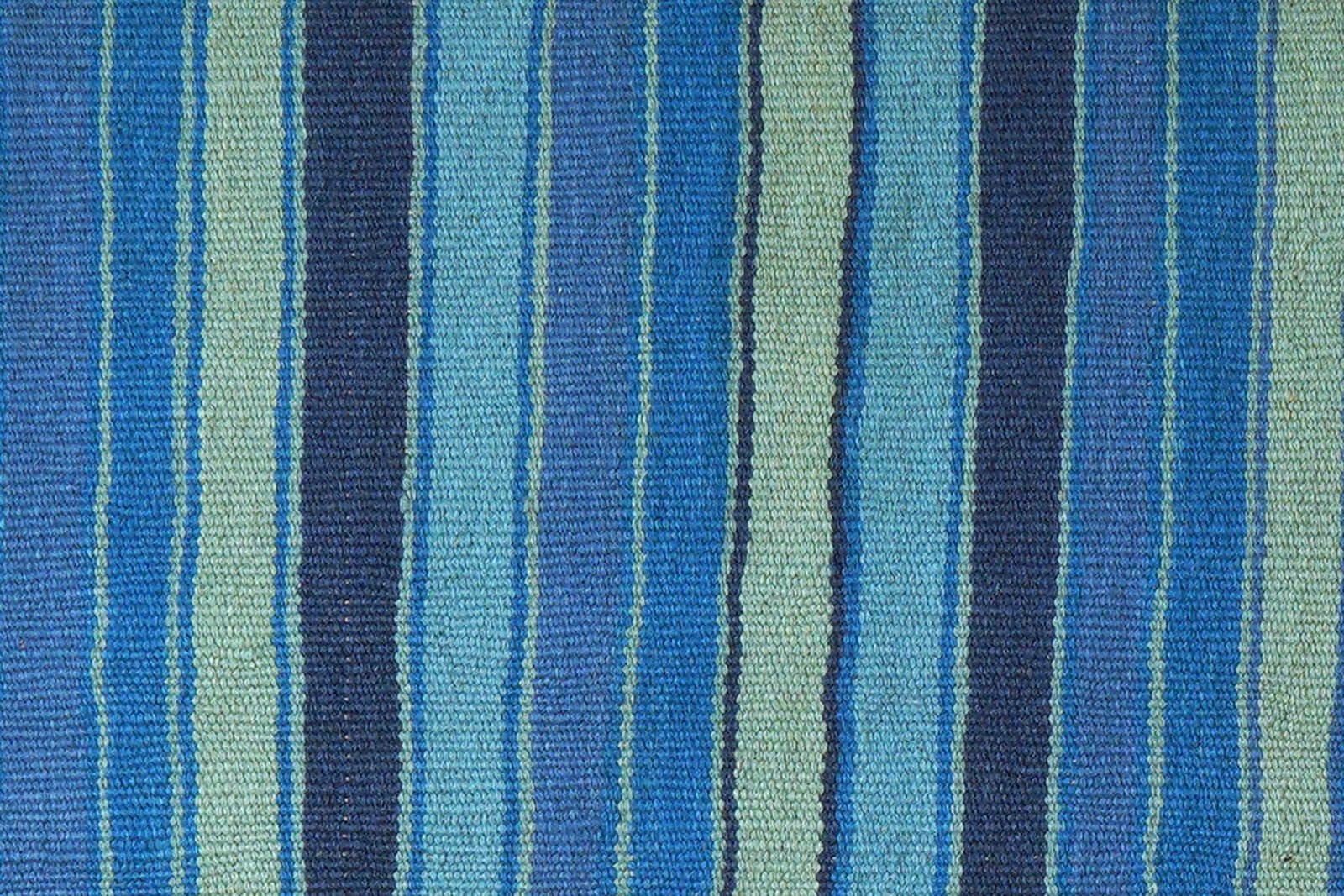 Kelim Gashgai — Handmade, 65x198 cm, Blue, 100% Virgin Wool | View 5