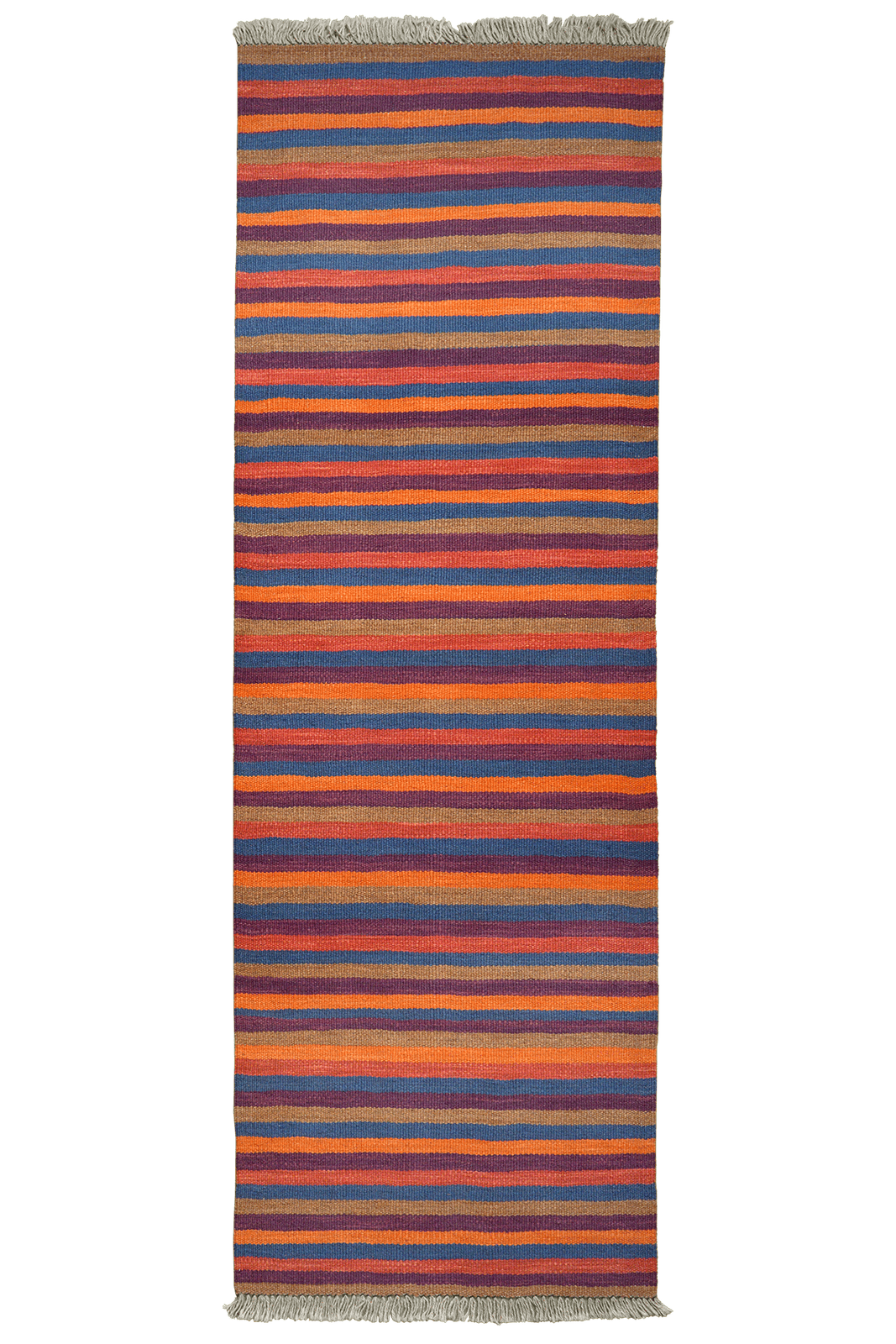 Kelim Gashgai — Handmade, 65x193 cm, Multicolor, 100% Virgin Wool | Main view