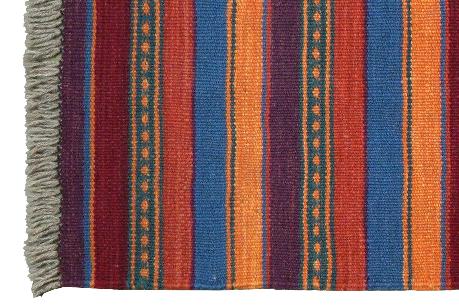 Kelim Gashgai — Handgefertigt, 201x62 cm, Bunt, 100% Virgin Wool | View 4