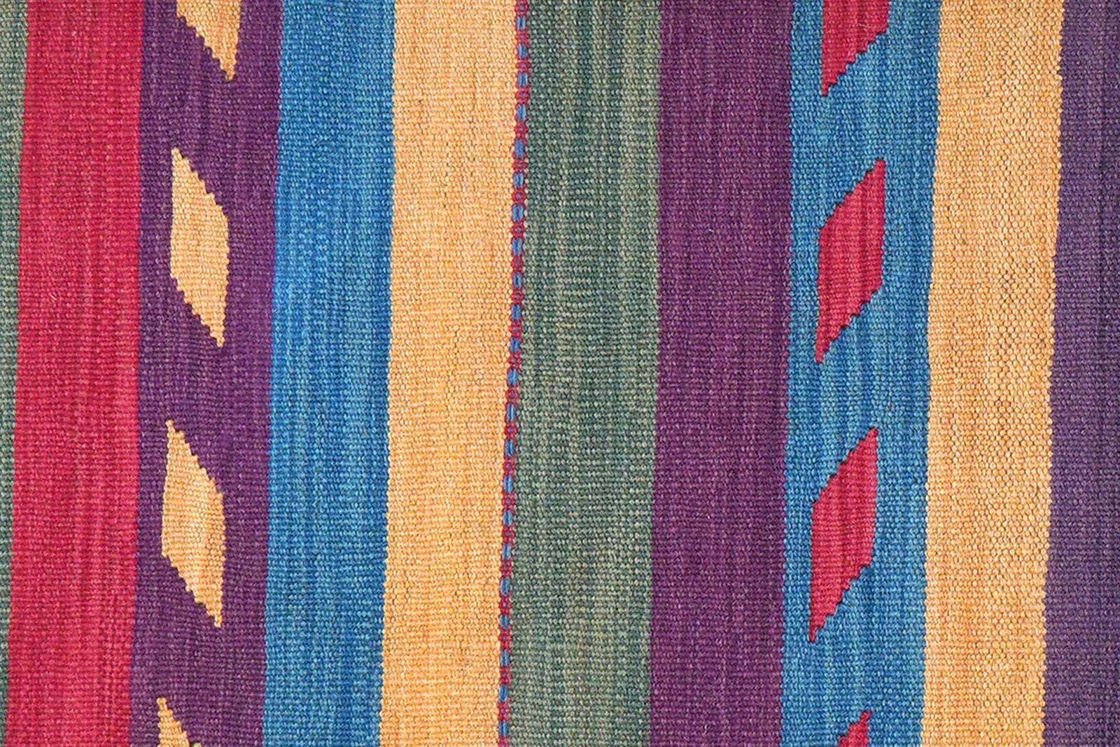 Kelim Gashgai — Handmade, 60x196 cm, Multicolor, 100% Virgin Wool | View 5