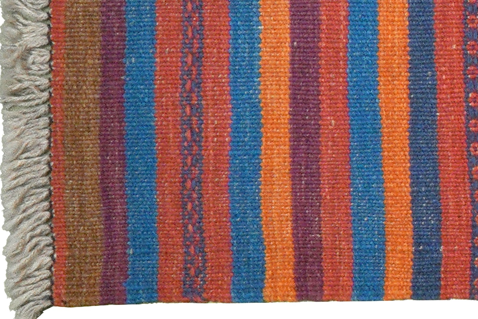 Kelim Gashgai — Handmade, 58x196 cm, Multicolor, 100% Virgin Wool | View 3