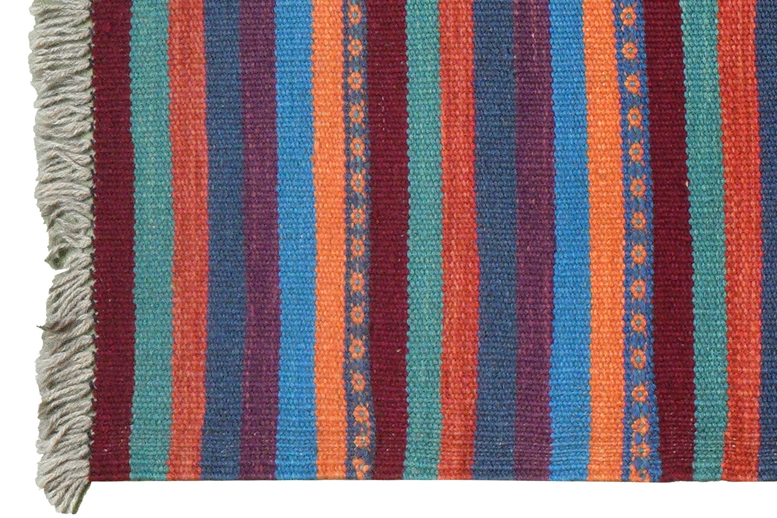 Kelim Gashgai — Handmade, 60x194 cm, Multicolor, 100% Virgin Wool | View 3