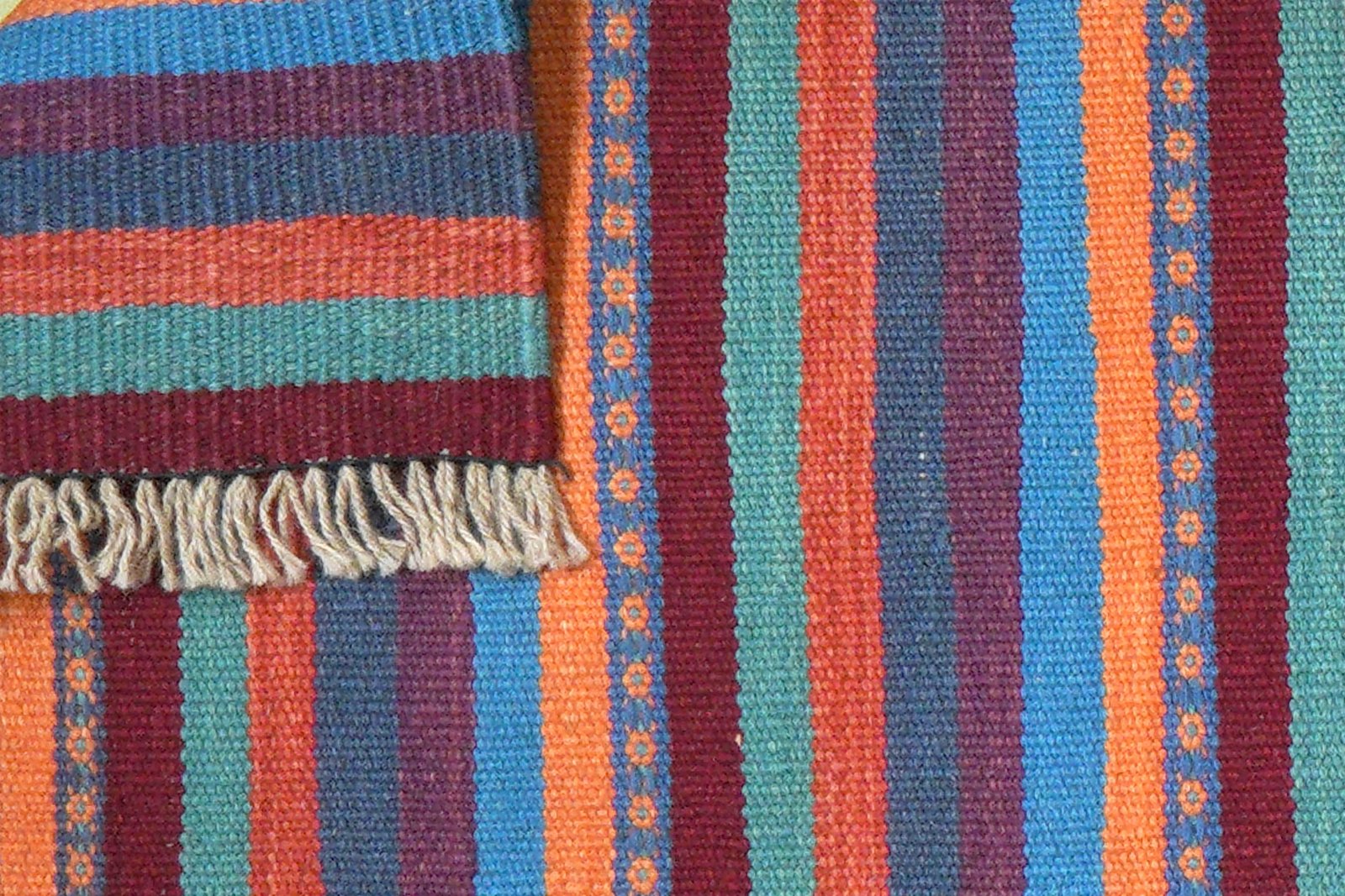 Kelim Gashgai — Handmade, 60x194 cm, Multicolor, 100% Virgin Wool | View 6