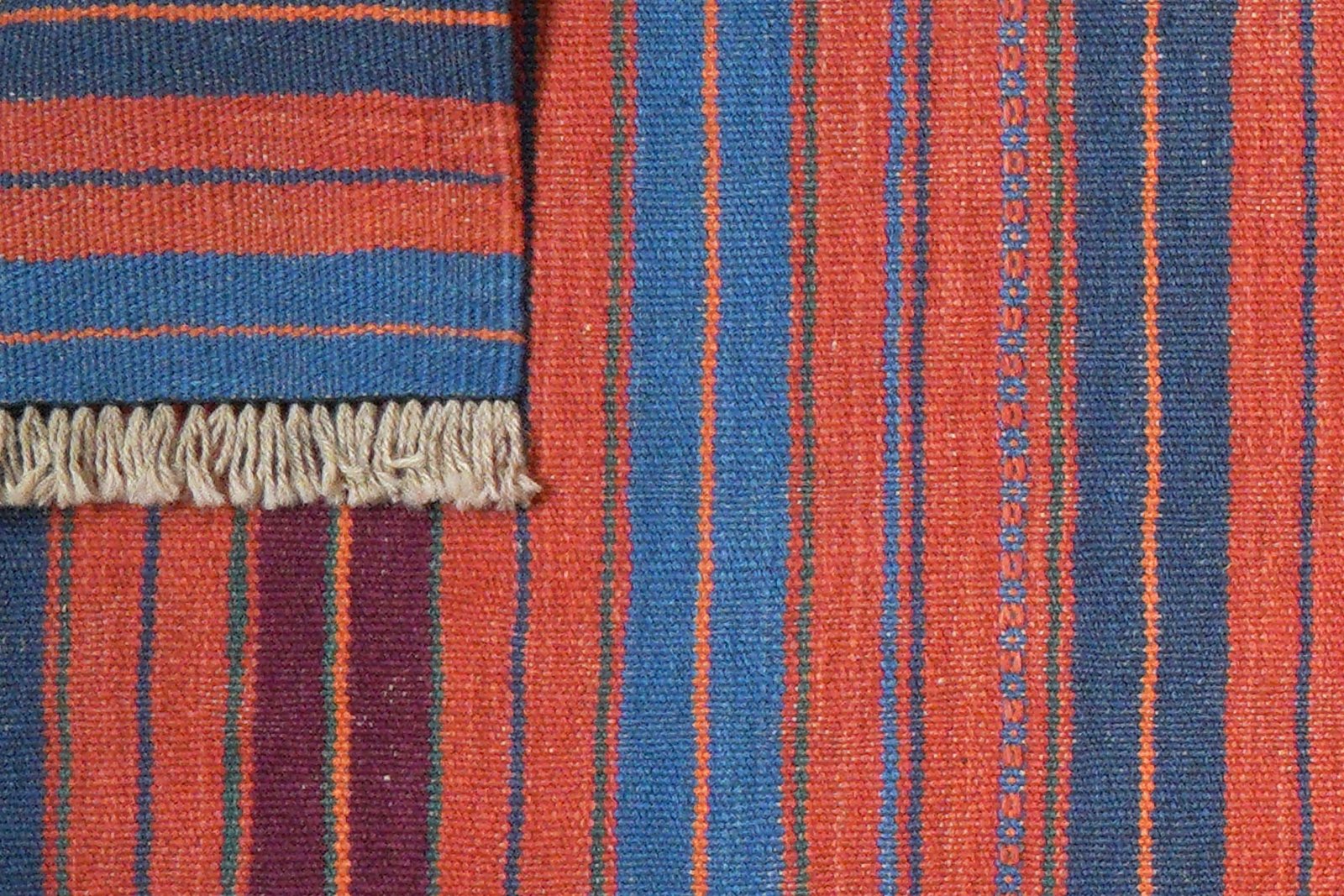 Kelim Gashgai — Handmade, 59x198 cm, Multicolor, 100% Virgin Wool | View 6
