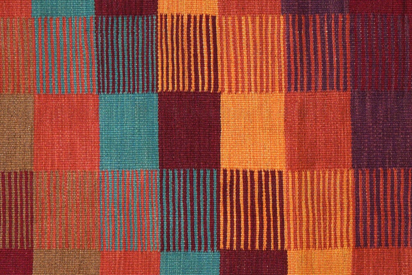 Kelim Gashgai — Handmade, 61x251 cm, Multicolor, 100% Virgin Wool | View 5