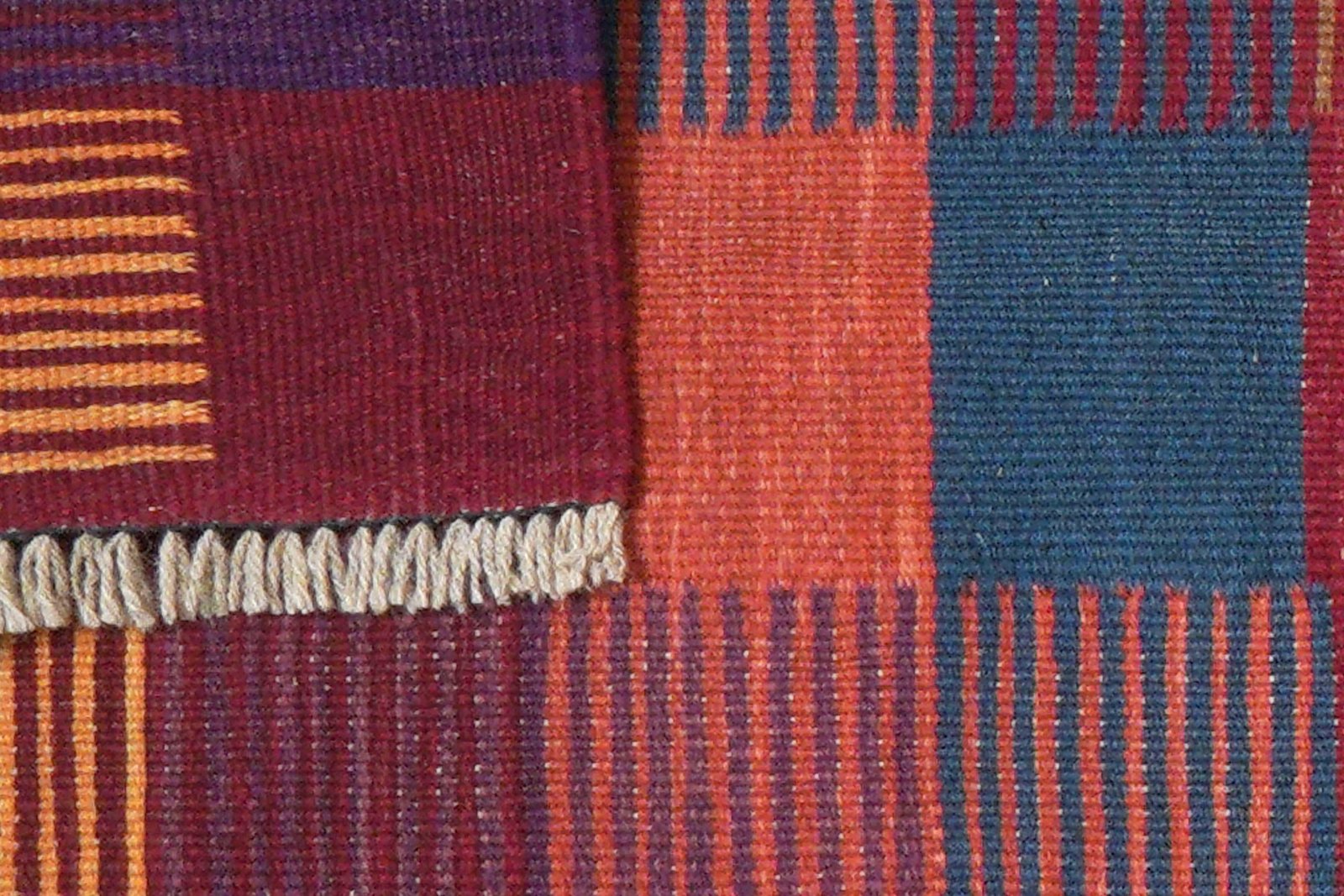 Kelim Gashgai — Handmade, 61x251 cm, Multicolor, 100% Virgin Wool | View 6