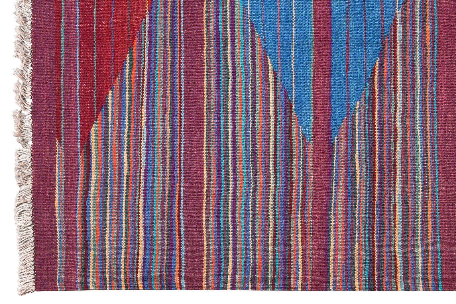 Kelim Gashgai — Handmade, 100x150 cm, Multicolor, 100% Virgin Wool | View 3