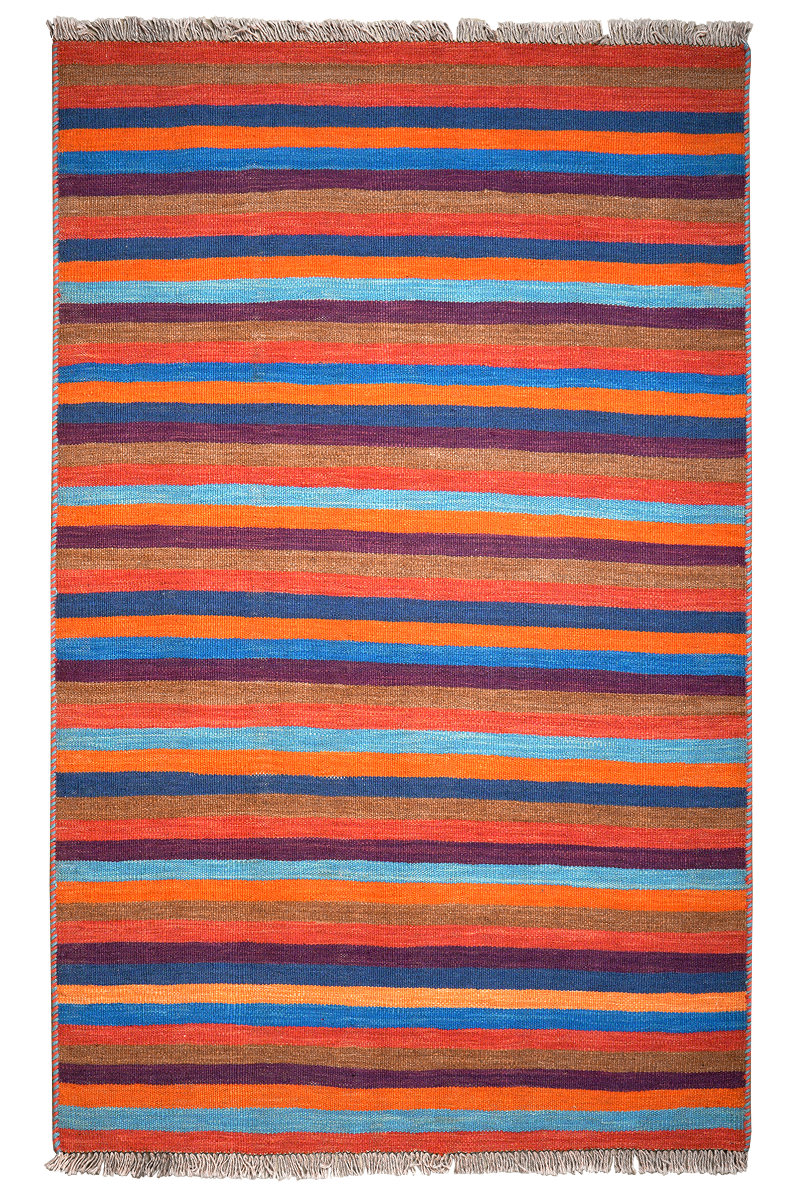 Kelim Gashgai — Handmade, 116x184 cm, Multicolor, 100% Virgin Wool | Main view