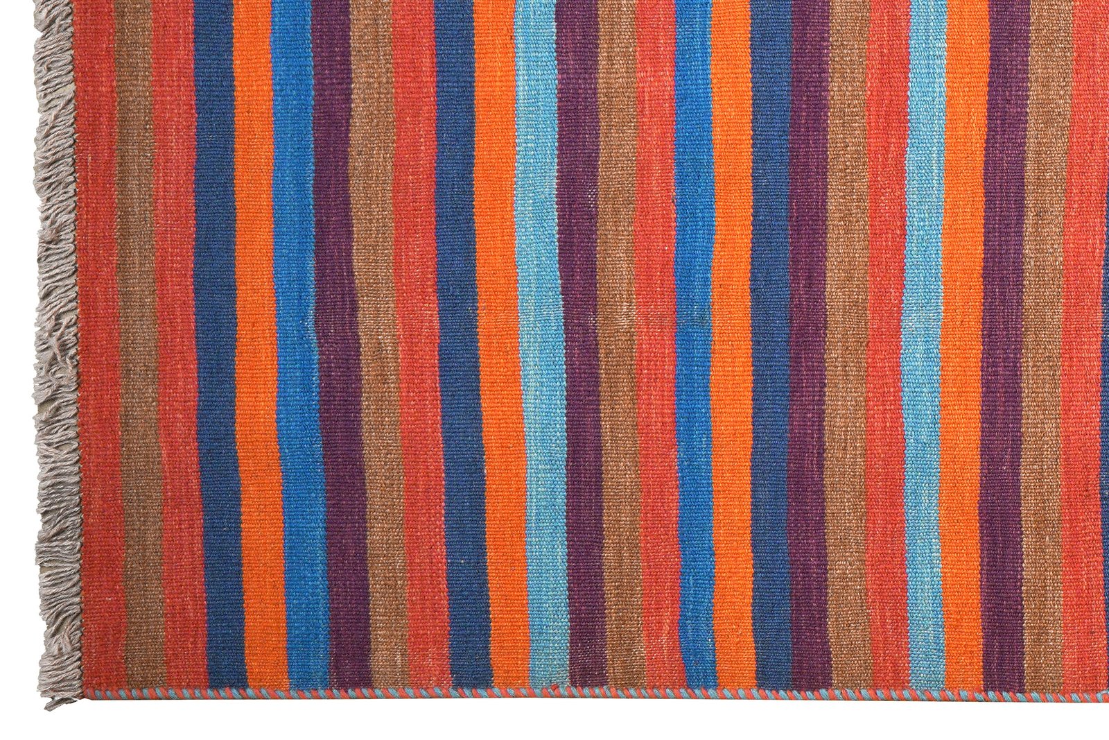 Kelim Gashgai — Handmade, 116x184 cm, Multicolor, 100% Virgin Wool | View 3