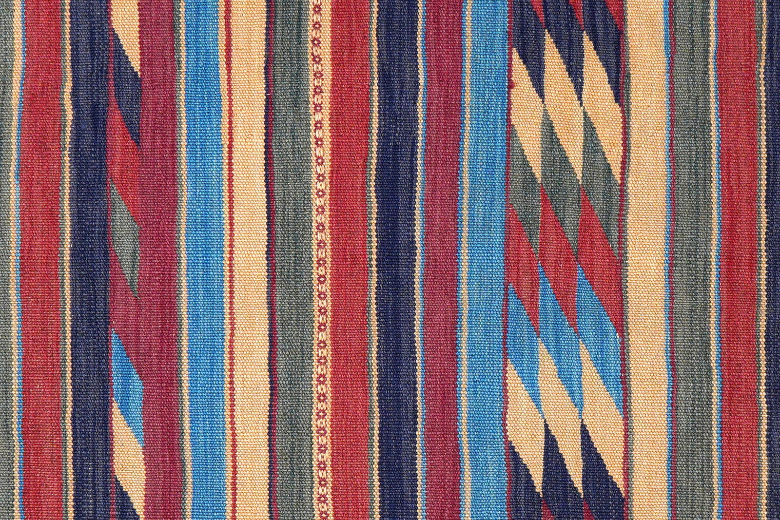 Kelim Gashgai — Handgefertigt, 179x123 cm, Bunt, 100% Virgin Wool | View 6