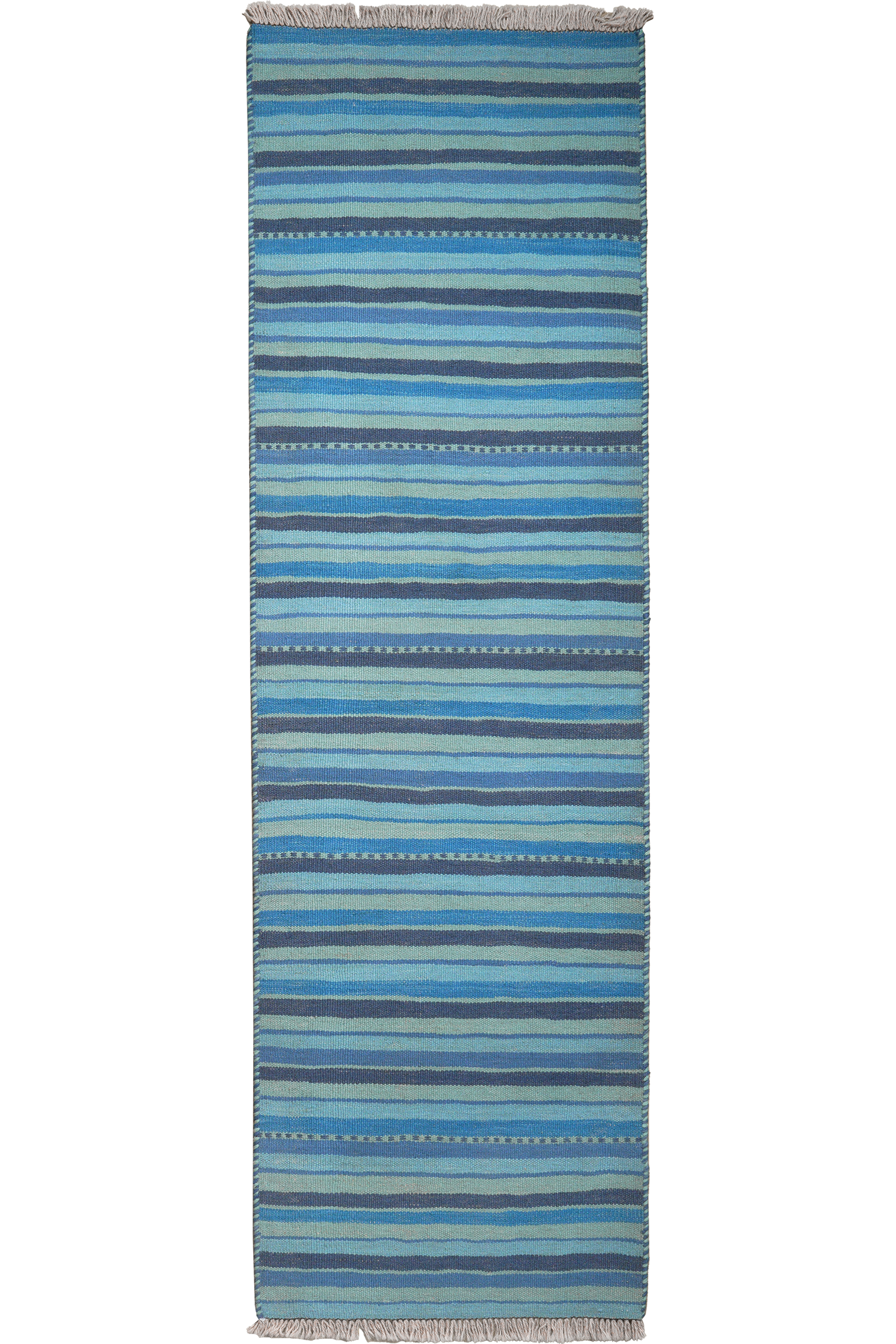 Kelim Gashgai — Handgefertigt, 196x60 cm, Bunt, 100% Virgin Wool | Main view