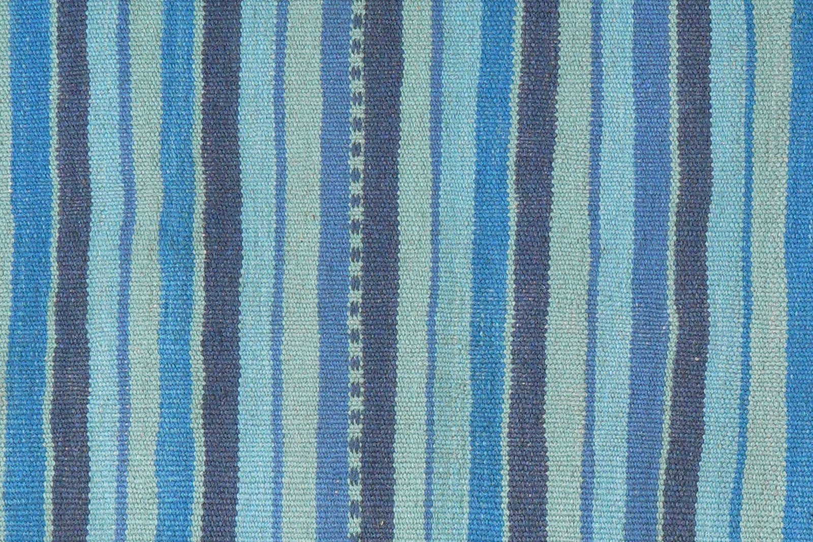 Kelim Gashgai — Handmade, 60x196 cm, Blue, 100% Virgin Wool | View 5
