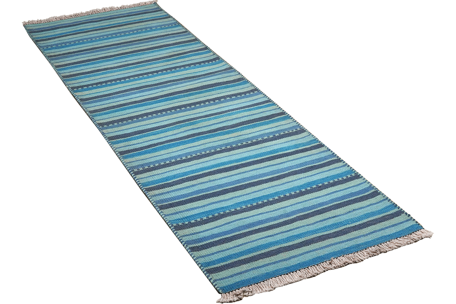 Kelim Gashgai — Handgefertigt, 196x60 cm, Bunt, 100% Virgin Wool | View 5