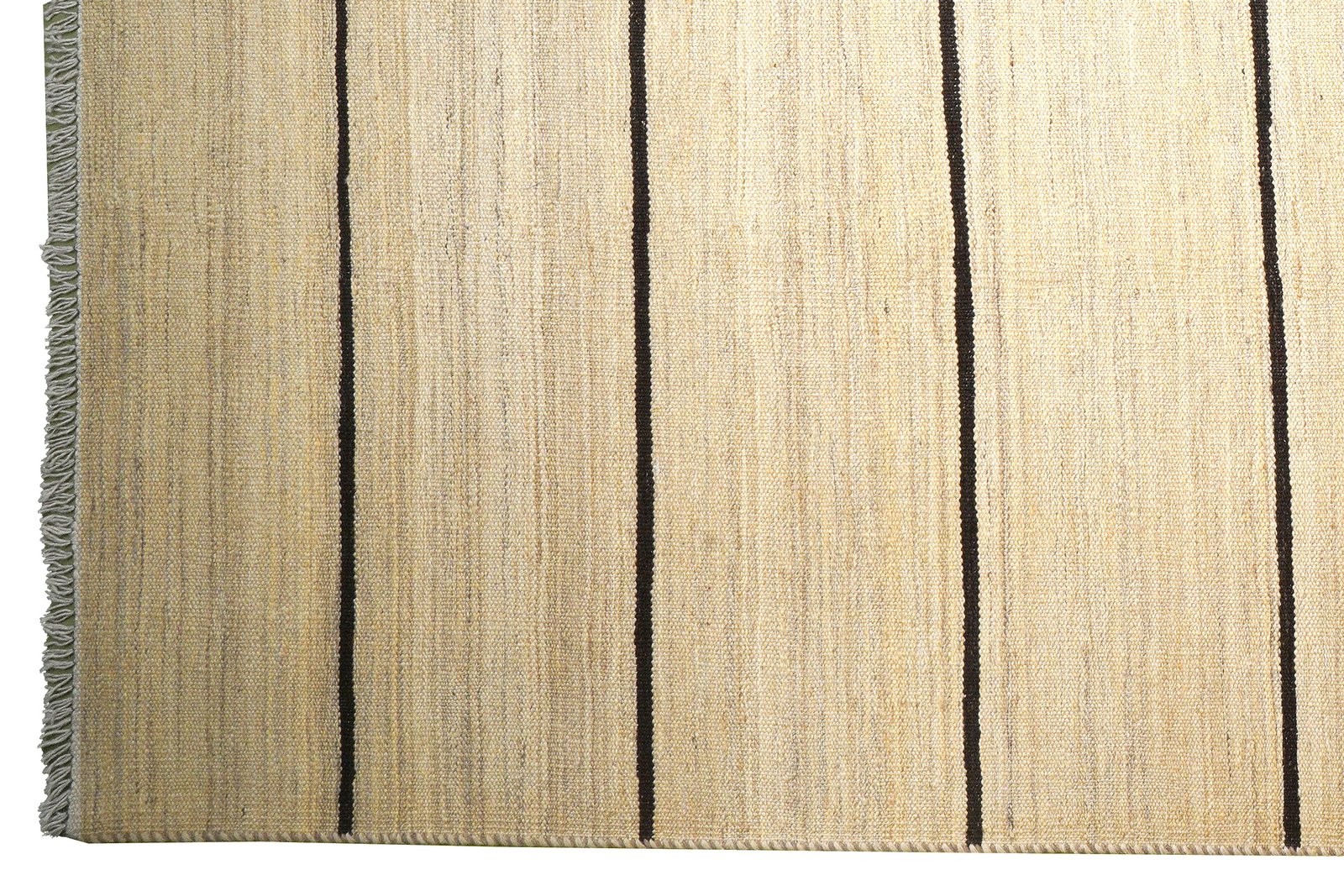 Kelim Gashgai — Handmade, 197x308 cm, Beige, 100% Virgin Wool | View 3