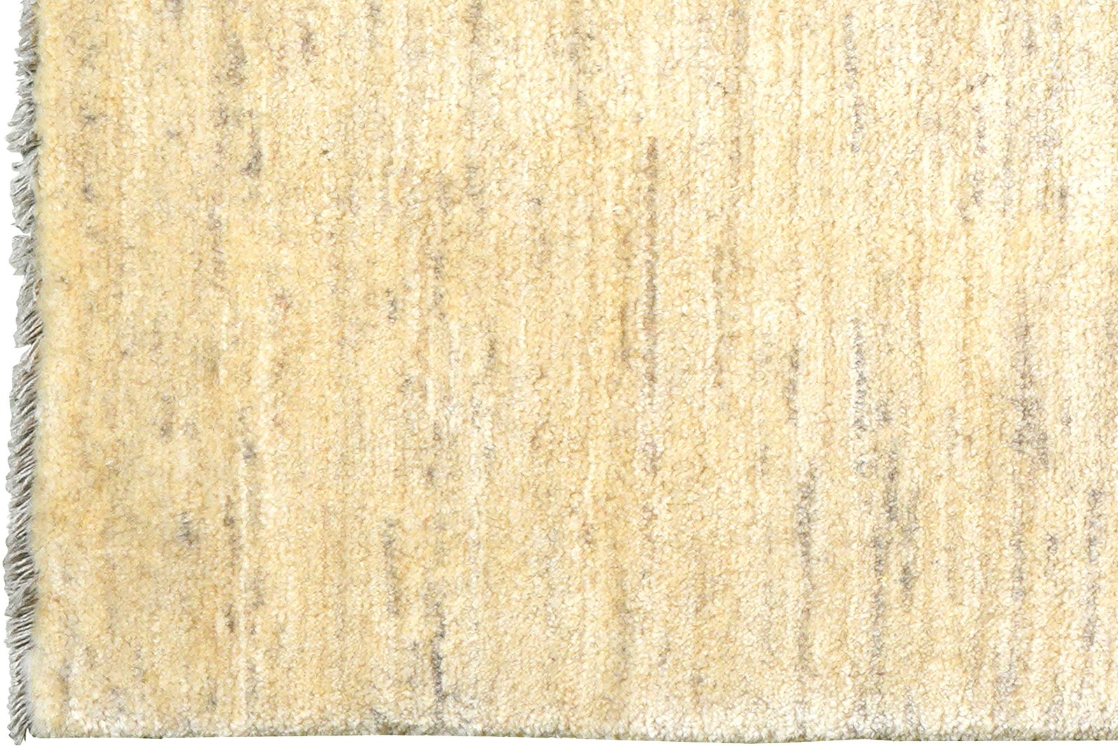 Gabbeh — Hand-knotted, 95x146 cm, Beige, 100% Virgin Wool | View 3