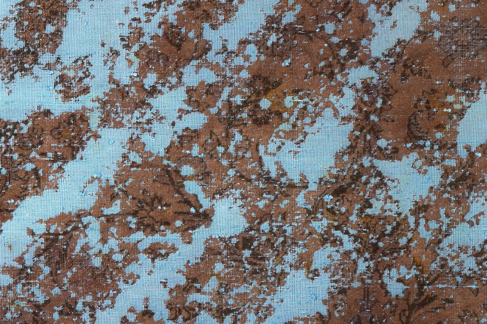 Vintage — Hand-knotted, 171x243 cm, Blue, 100% Virgin Wool | View 6