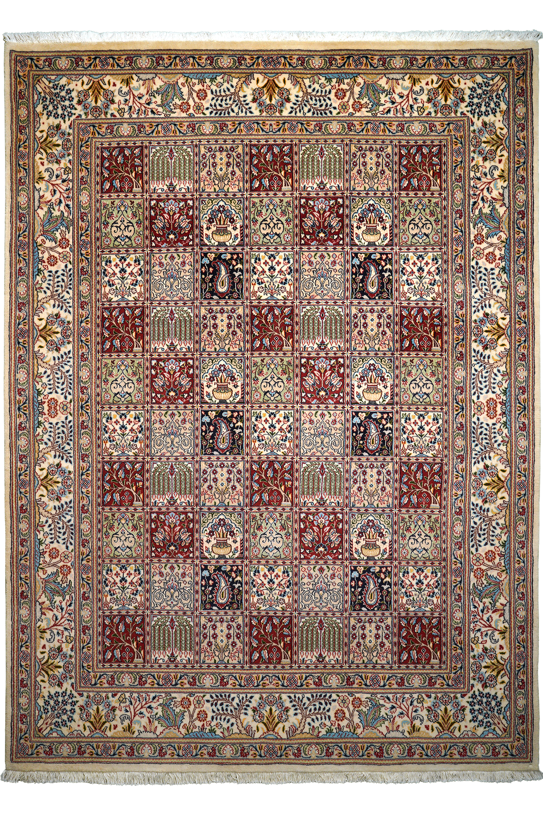 Moud Felder — Hand-knotted, 173x237 cm, Multicolor, 100% Virgin Wool | Main view