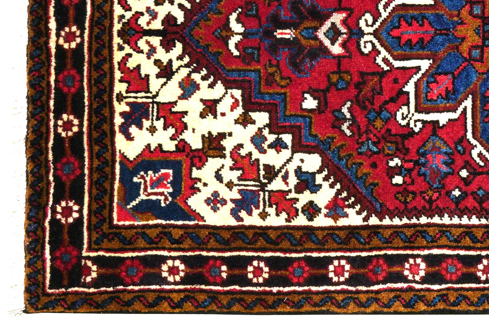 Mehrewan — Hand-knotted, 88x146 cm, Red, 100% Virgin Wool | View 3