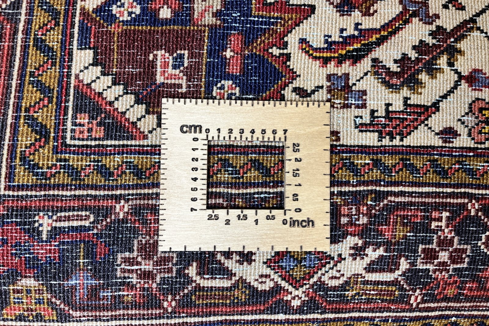 Mehrewan — Hand-knotted, 152x195 cm, Red, 100% Virgin Wool | View 11