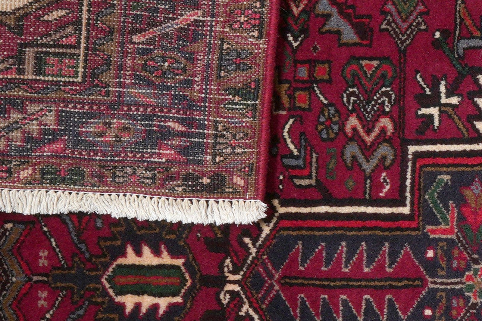 Mehrewan — Hand-knotted, 143x228 cm, Red, 100% Virgin Wool | View 7