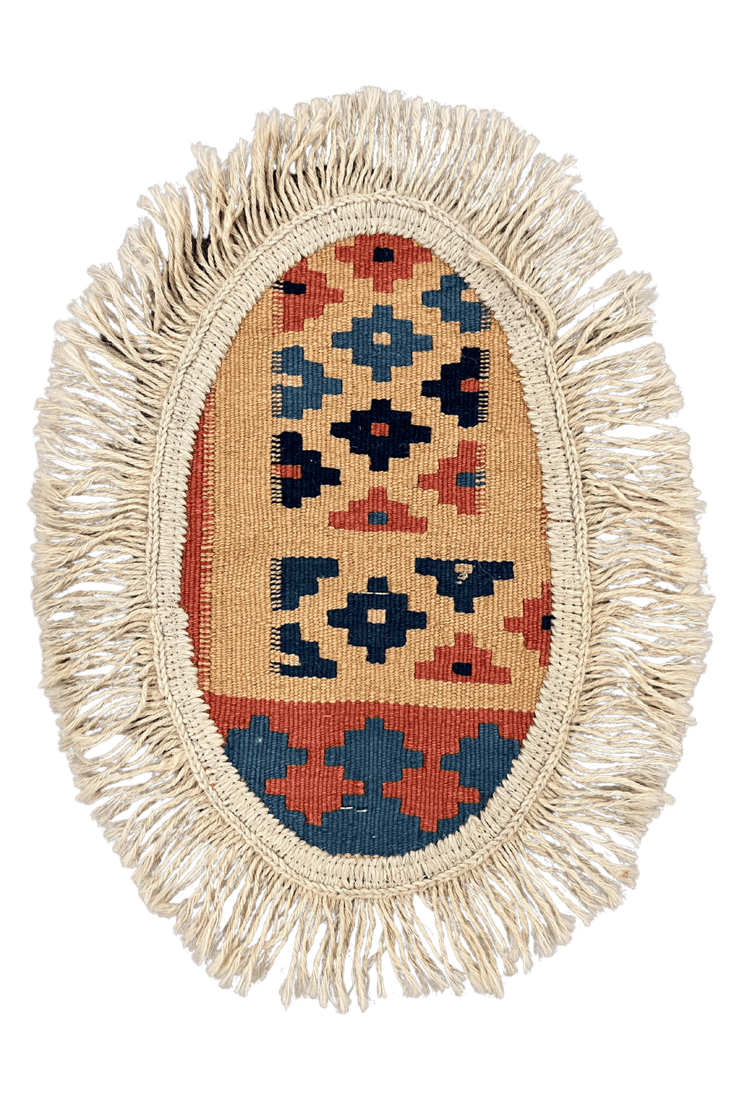 Kelim Gashgai — Handmade, 20x30 cm, Multicolor, 100% Virgin Wool | Main view